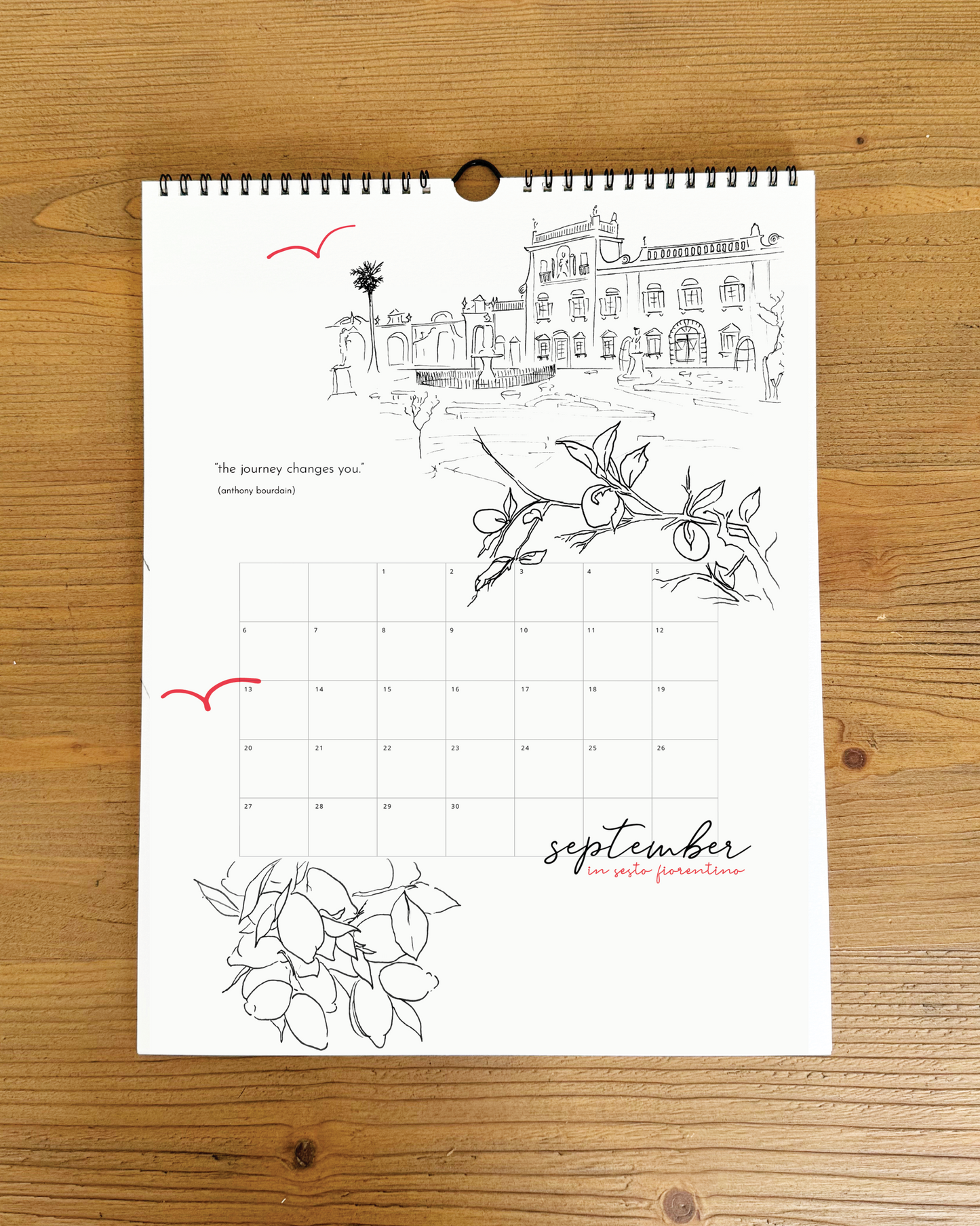 pre-order 2026 abroad calendar