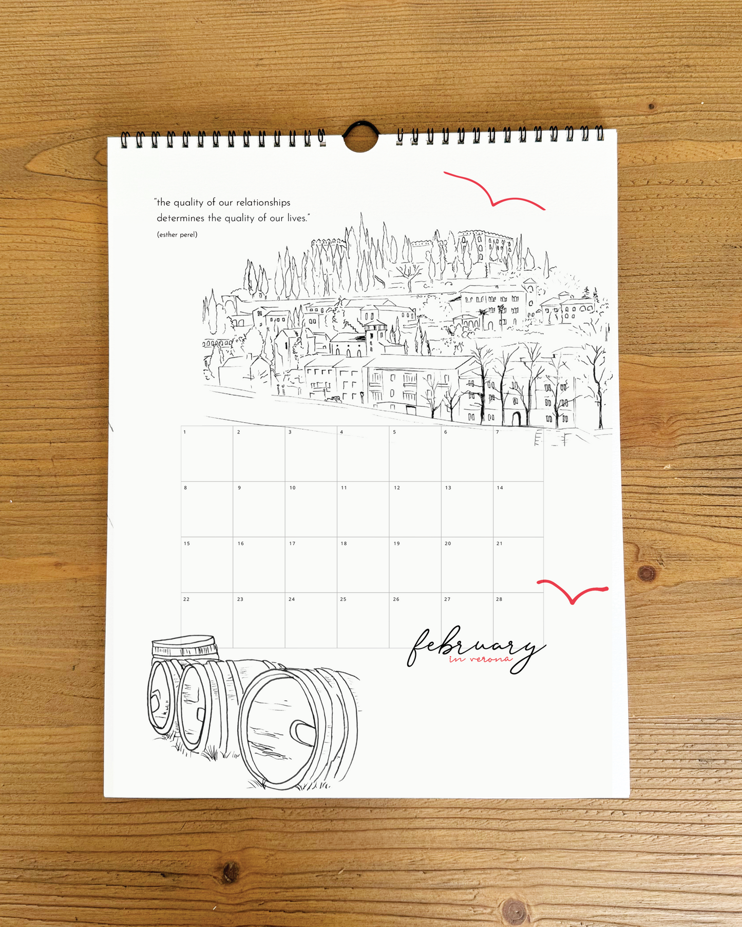 pre-order 2026 abroad calendar