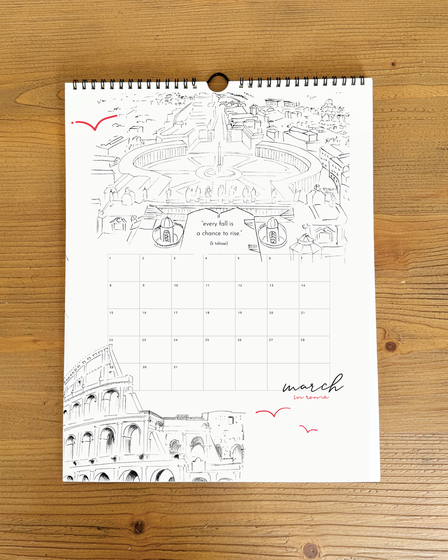 pre-order 2026 abroad calendar